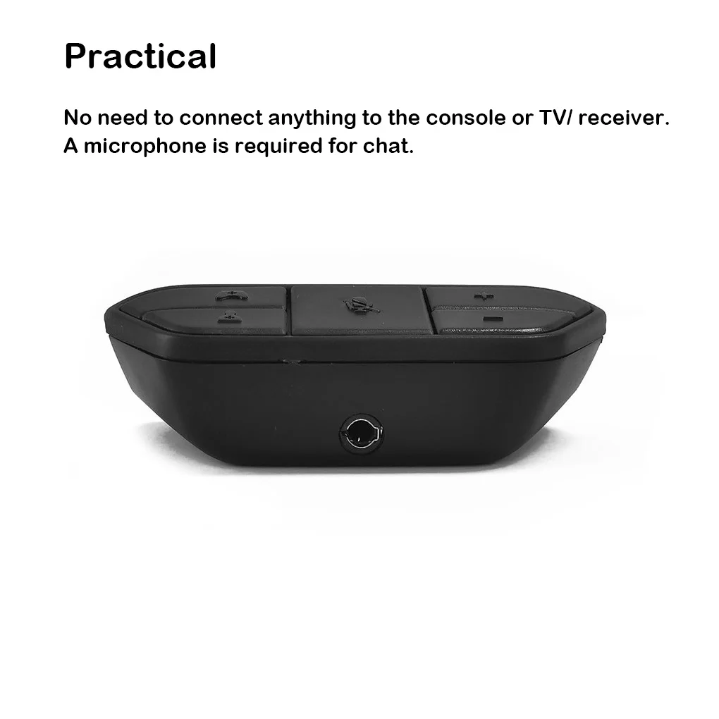 

Headset Adapter Stereo Connector Headphone Audio Converter