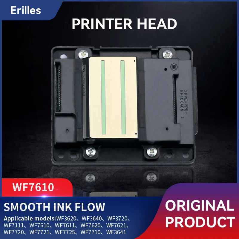

Печатающая головка WF7610 печатающая головка для принтера Epson WF3620 WF3640 WF3720 WF7111 WF7611 WF7620 WF7621 WF7720 WF7721 WF3641 WF7725