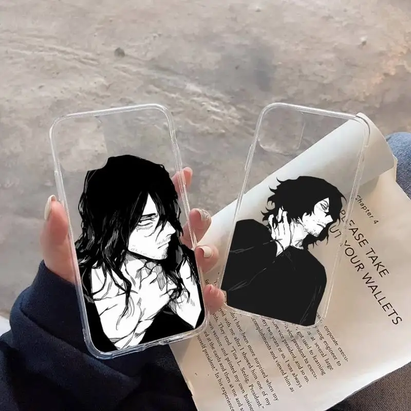 

Boku no Hero Academia anime Phone Case Transparent soft For iphone 12 11 13 7 8 6 s plus x xs xr pro max mini
