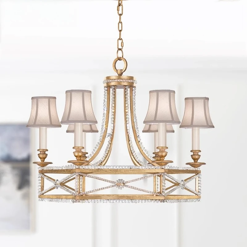 

Хрустальная люстра неоклассического стиля