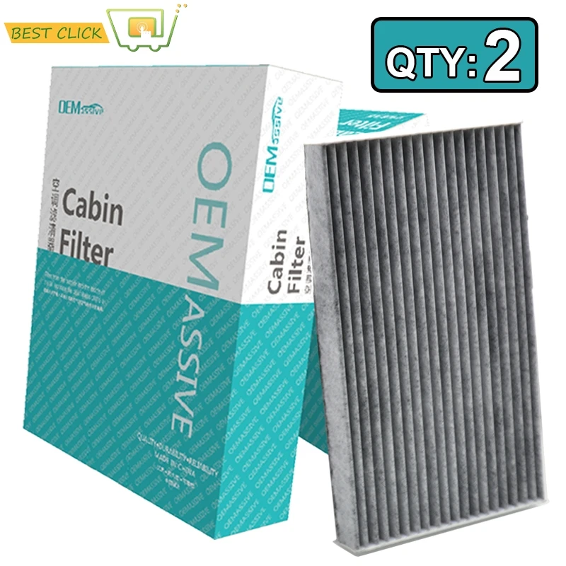 

2 шт. автомобильный воздушный фильтр салона пыльцы для Nissan Cube Z12 Leaf ZE0 2013 2014 2015 2016 2017 B7891-1FC0A 27891-1FC0A