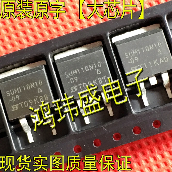 

30 шт. Оригинальный Новый SUM110N10-09 SUM110N10 110N10 TO263 MOS транзистор