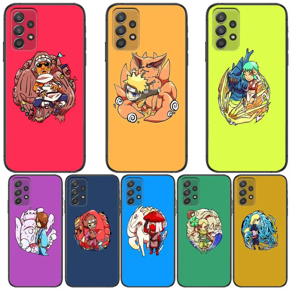 

Naruto Phone Case For Samsung Galaxy A70 A50 A51 A71 A52 A40 A30 A31 A90 A20E 5G a20s Anime Cover Softcase Backcase