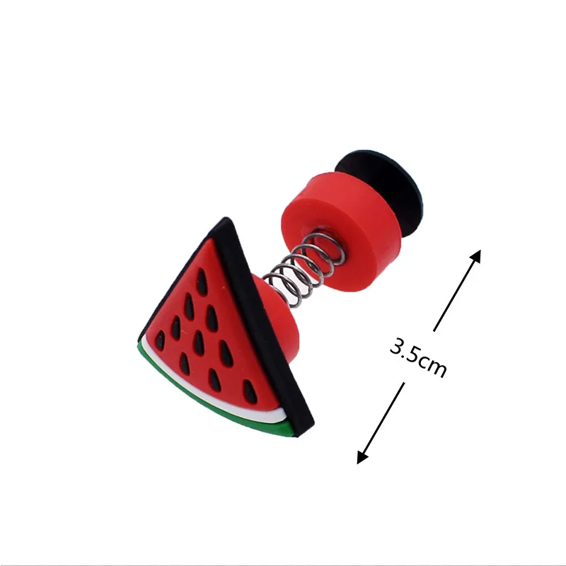 New Material Hole Shoes Shoes Charm Style Croc Charms Soft PVC Kids Gift Fashion Shoe Accessories Shoe Buckle Croc Spring Buckle