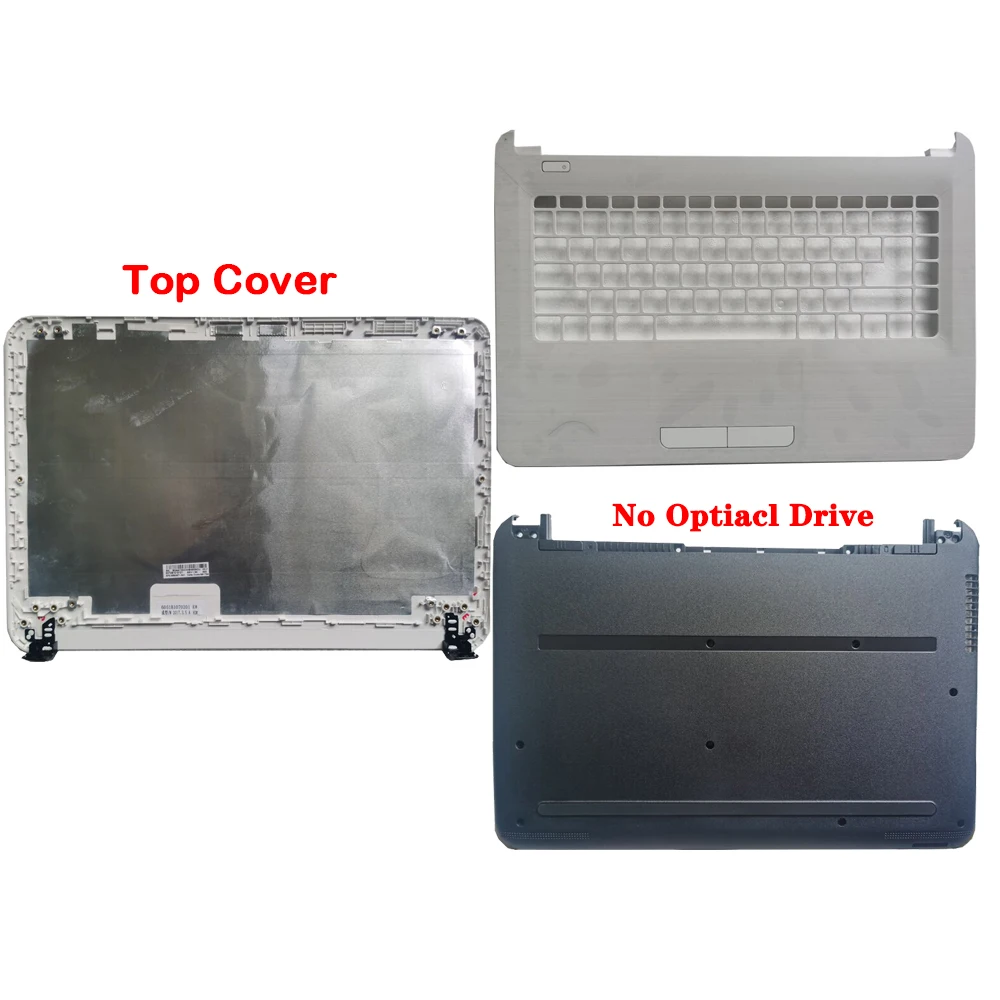 

New For HP 14-AN 14-AM 14-AC 14-DF 240 245 246 G4 340 346 348 G3 Laptop LCD Top Cover 858067-001/Palmrest Cover/Bottom Base Case