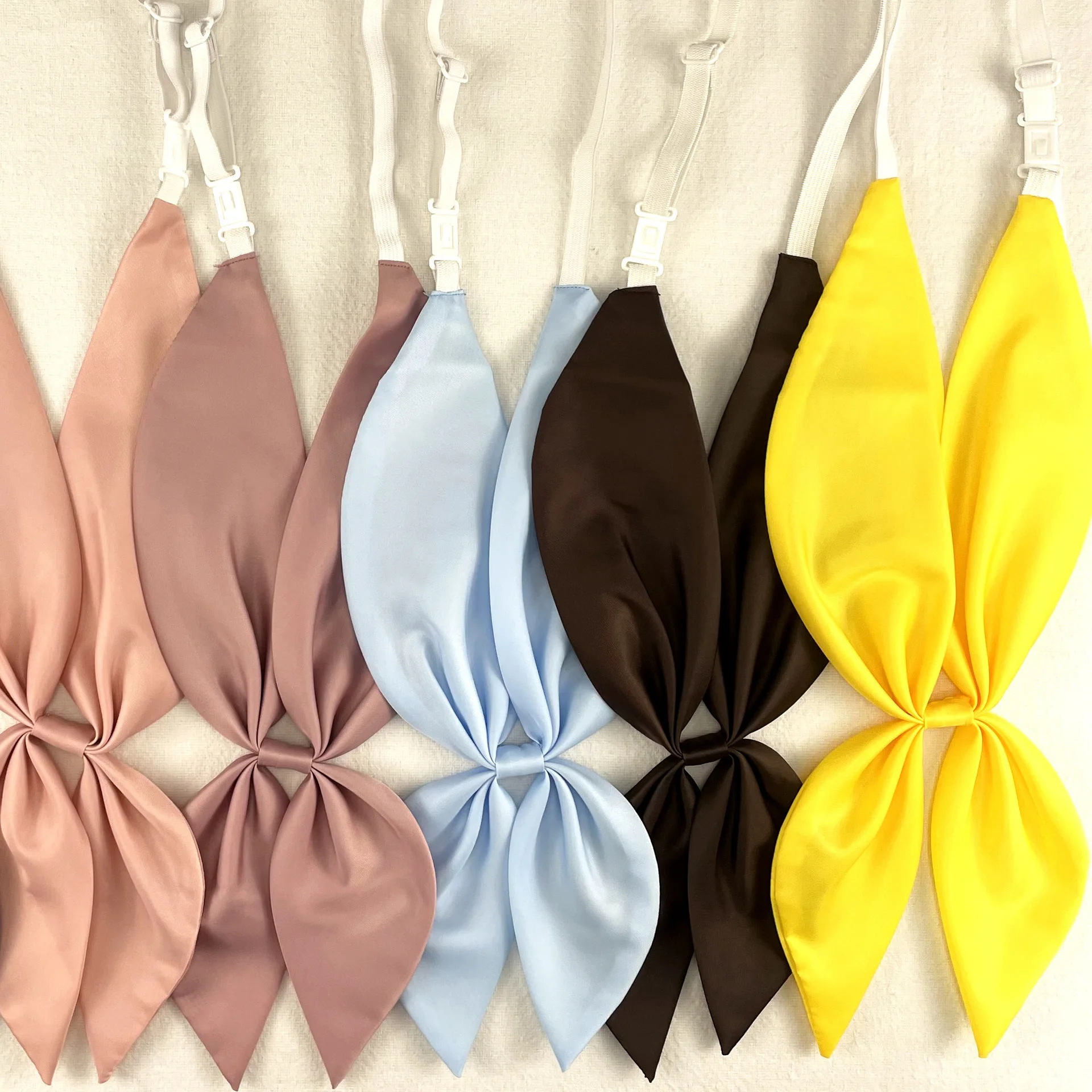 Женский галстук-бабочка классический для женщин деловой однотонный студентов JK