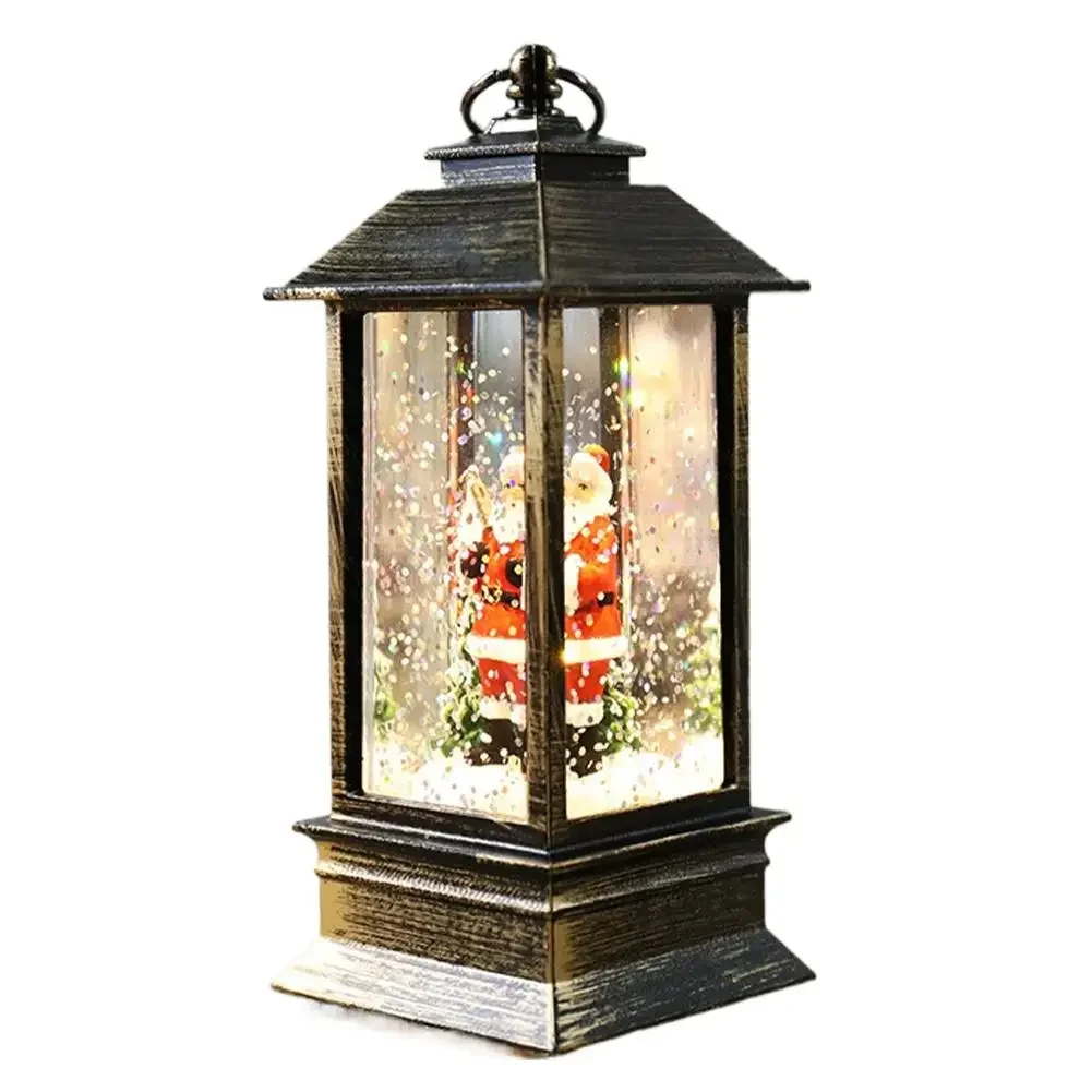 

Бронзовые пластиковые рождественские фонарики