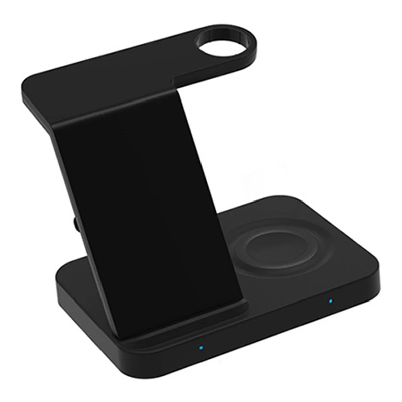 Станция беспроводной зарядки 5-в-1 для iPhone 11 12 13 14 Plus Pro Max XS Max для Apple Watch 5 4 3 2 подставка для быстрой беспроводной зарядки (art.: 3920cfcebe2f0) - 3920cfcebe2f0