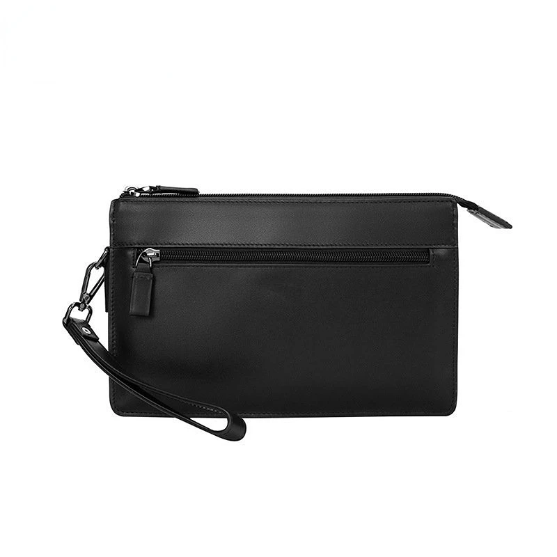 

New leather clutch bag men's business first layer cowhide fashion handbag mobile phone bag