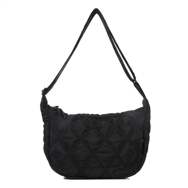 

Women Bag Fashion Solid Color Large Capacity Shoulder Crossbody Bag for Girl