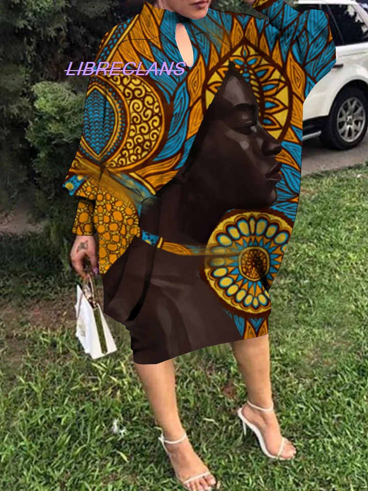 

Summer Sexy Girls Dress Bat Sleeve Mid-calf Even Dresses Women Fashion Beach Large Size Africa Dress Elegant Long Party Sundress