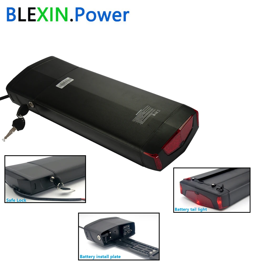 36 В 10 4 Ач задняя стойка аккумулятор для электровелосипеда 48 14 15 17 5 Phylion XH370-13J Joycube