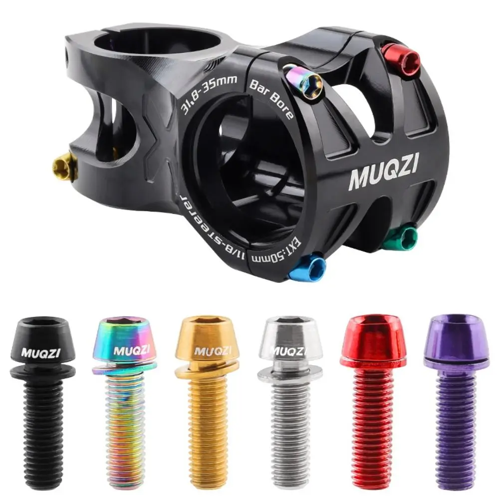 6 шт. прочный держатель руля велосипеда из титановой стали