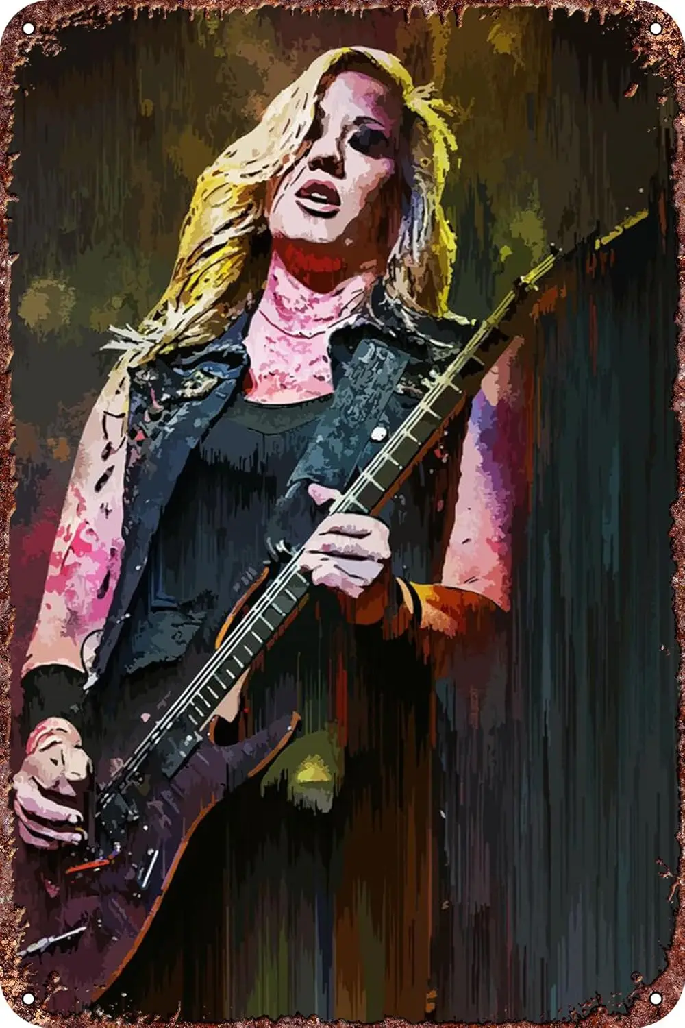 Nita Strauss винтажные металлические жестяные знаки ретро-ведовые плакаты знак декор