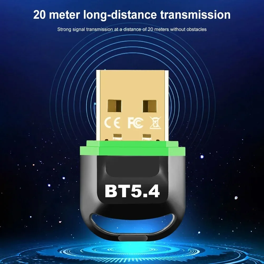 Xiaomi USB Bluetooth 5 4 3 адаптер-ключ для ПК динамик беспроводная мышь клавиатура