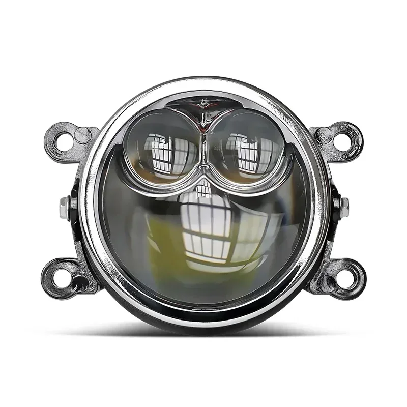 

3 inch Bi LED Fog Light Projector Lens with 6500K Color Temperature and Dual Direct Laser Lens