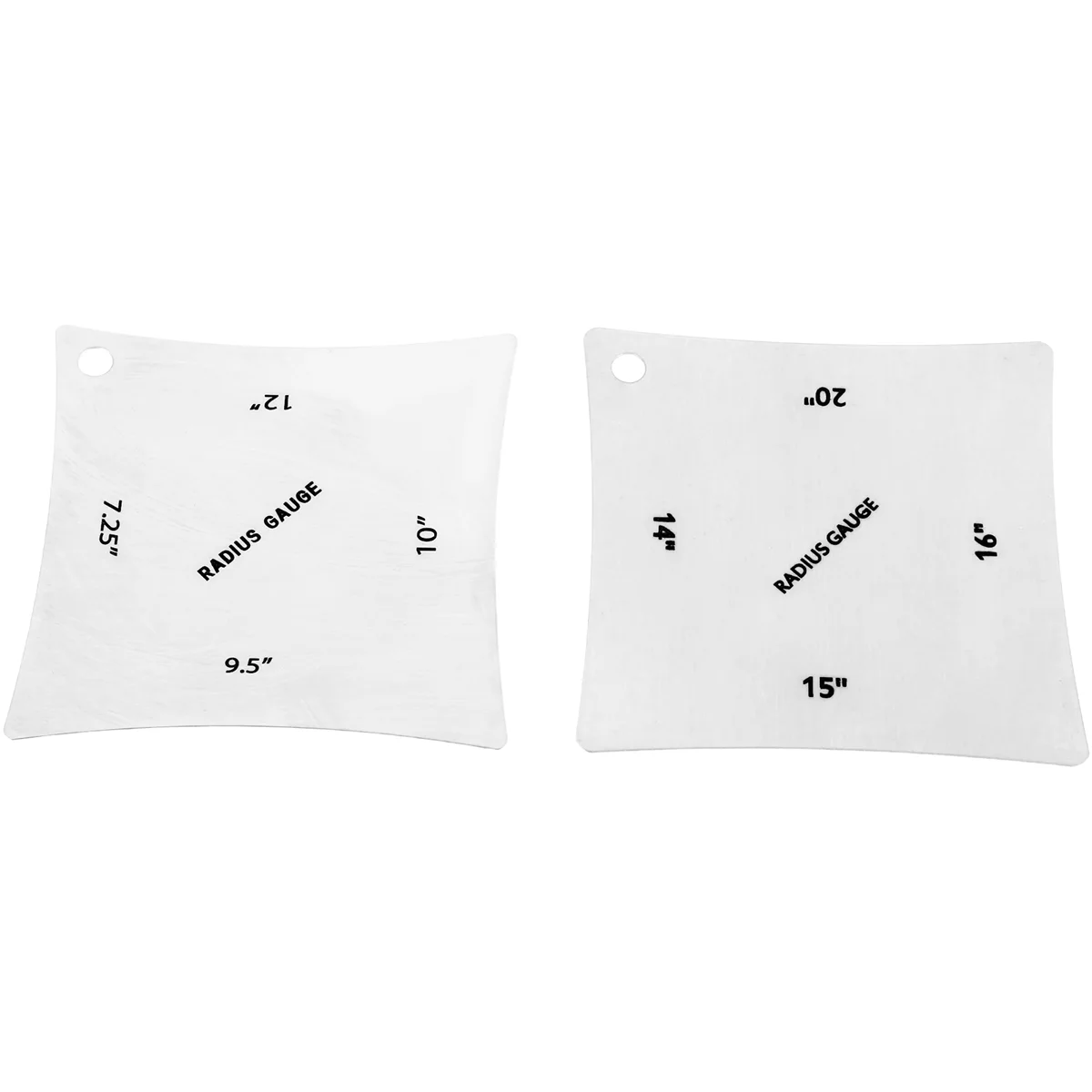 2 шт. гитарный гриф седло гайка измерительный инструмент из нержавеющей стали