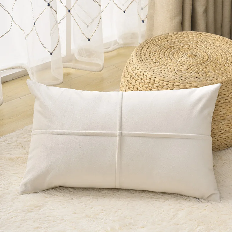 

Чехол для подушки efundeal бархатный однотонный 30x50 см