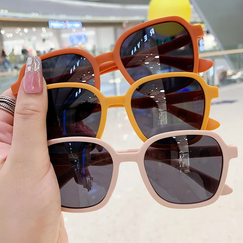 

New Children's Colorful Sunglasses, Baby Outdoor Glasses, Street Shooting, Anti Outside Line, Boys and Girls' Sunglasses