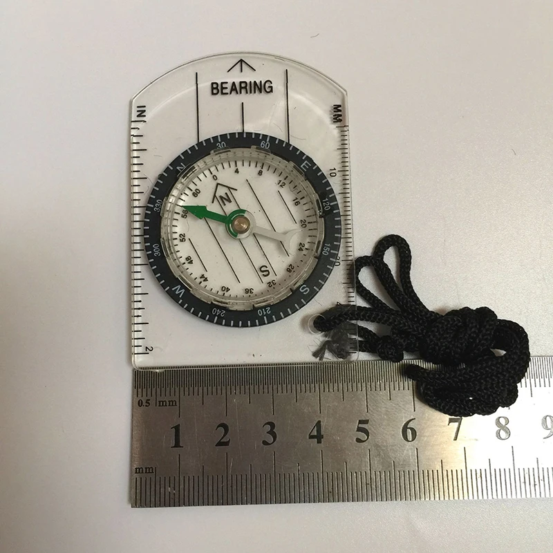 Профессиональный мини-компас линейка для карты многофункциональное