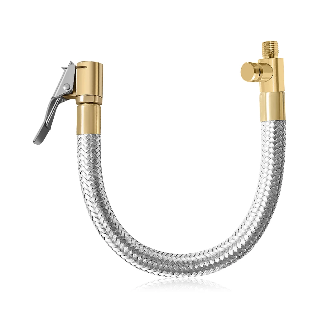 

Car Truck Valve Stem Quick Connection Extender Compressor Pump Inflator Kits Extension Wheel Flexible Tube Adapter Repair