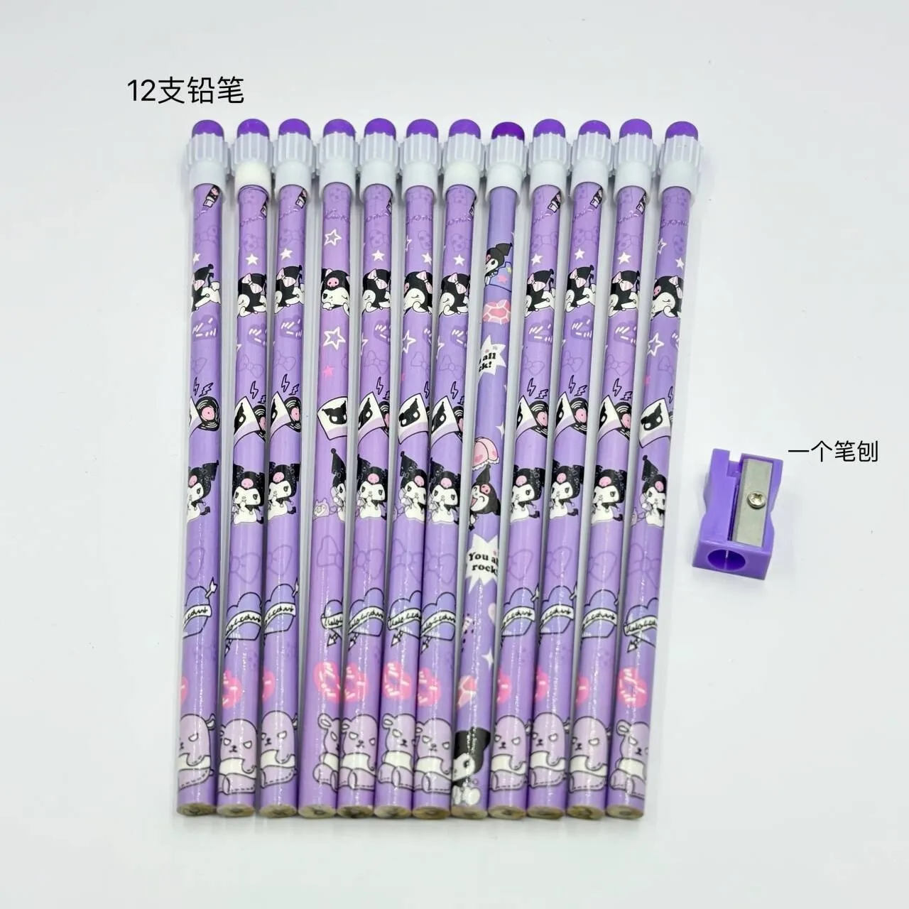 Sanrio 2Bhb карандаш Kuromi Kawaii стираемая детская ручка с героями мультфильмов