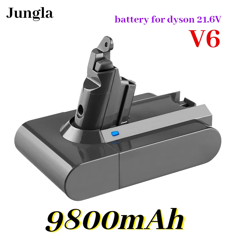 

2022 brand new 21.6V 9800mAh Li-ion Battery for Dyson V6 DC58 DC59 DC62 DC74 SV09 SV07 SV03 965874-02 Vacuum Cleaner Battery L30
