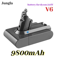 2022 brand new 21 6v 9800mah li ion battery for dyson v6 dc58 dc59 dc62 dc74 sv09 sv07 sv03 965874 02 vacuum cleaner battery l30