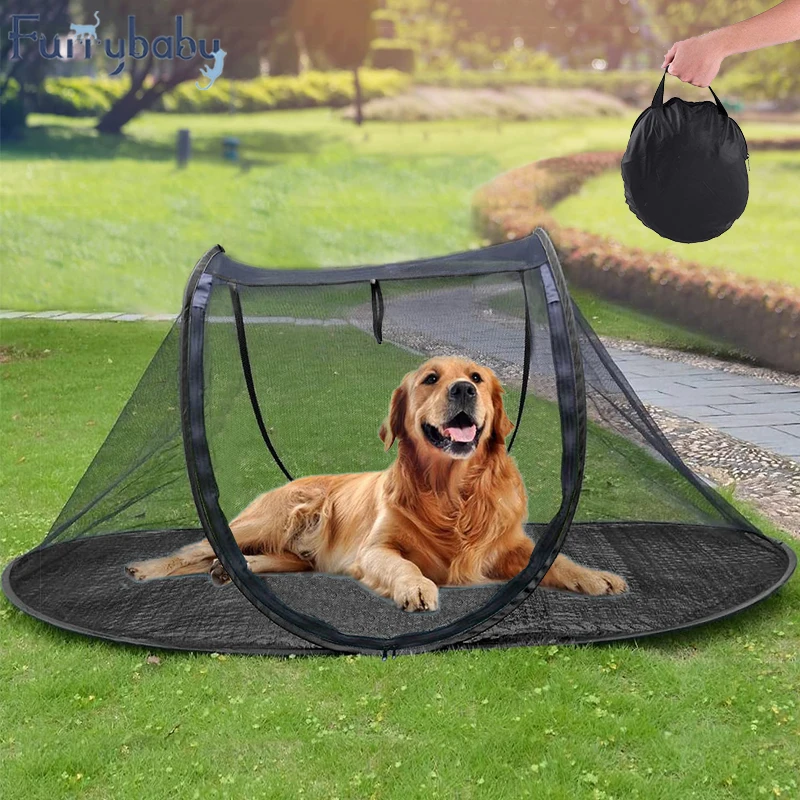 Portable Folding Pet Tent Dog House Cats Rabbit Cage For Cat Tent Playpen Puppy Kennel Fence Outdoor Big Dogs House Enclosure