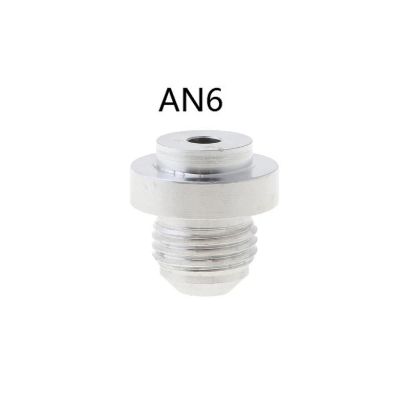 

U90C AN6-AN12 Male Welding Solder Fitting Straight Bung Hose Adapter Fuel Oil Tank Aluminum Thread Mounting Screw