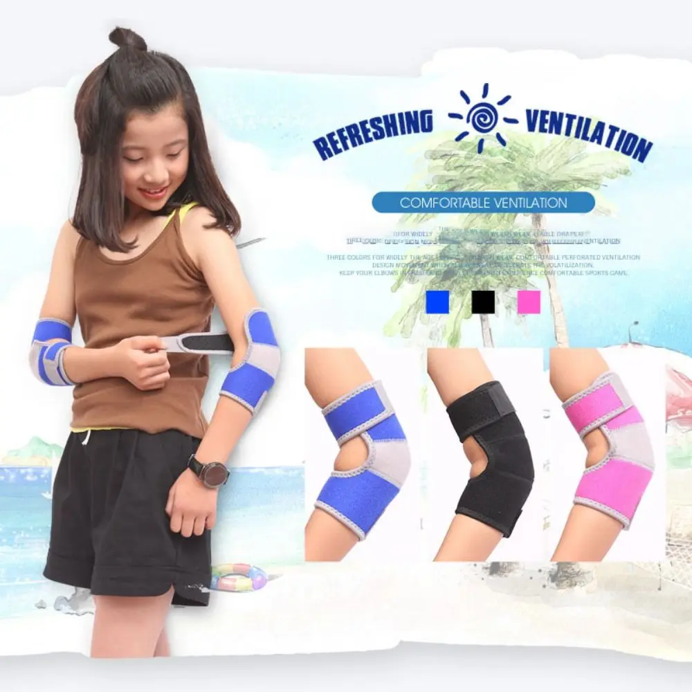 

1Pair Breathable Children Elbow Brace Arthritis Golfers Strap Arm Sleeve Pad Elbow Support Elbow Pads Elbow Protection