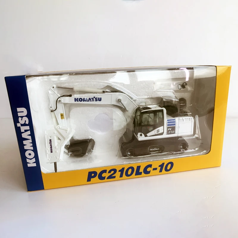 Литой под давлением масштаб 1:50, экскаватор Komatsu PC210LC-10, инженерная модель из сплава, коллекция для хобби, сувенир, демонстрационные украшения, подарок (art.: 3920caa1fa52e) - 3920caa1fa52e