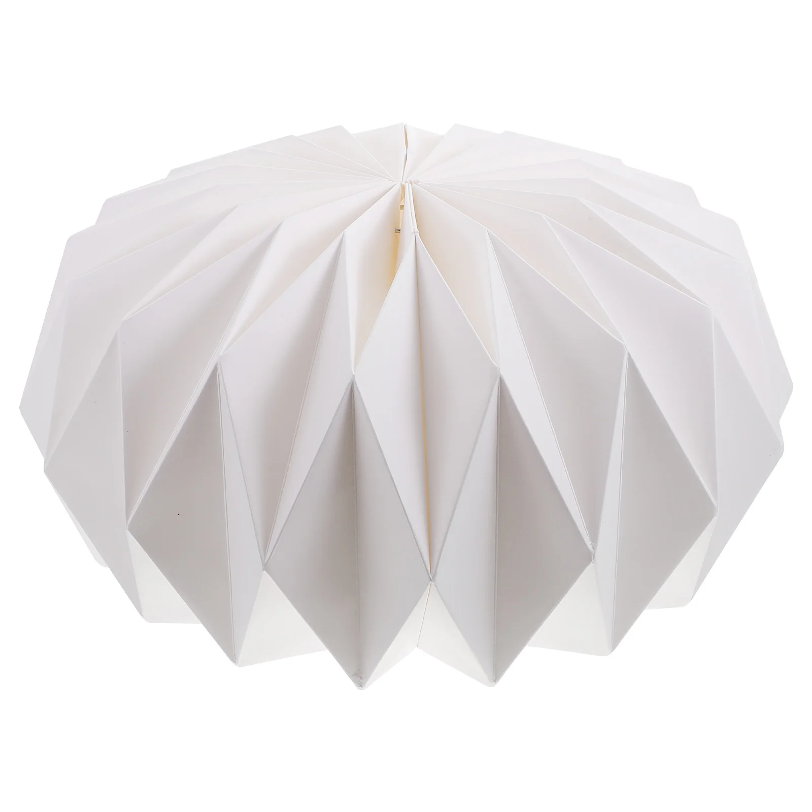 

Home Decoration Decorative Light Cover Ceiling Lamp Décor Shades Set 2 Lampshade Accessory Round Magnetic Paper Lantern Origami