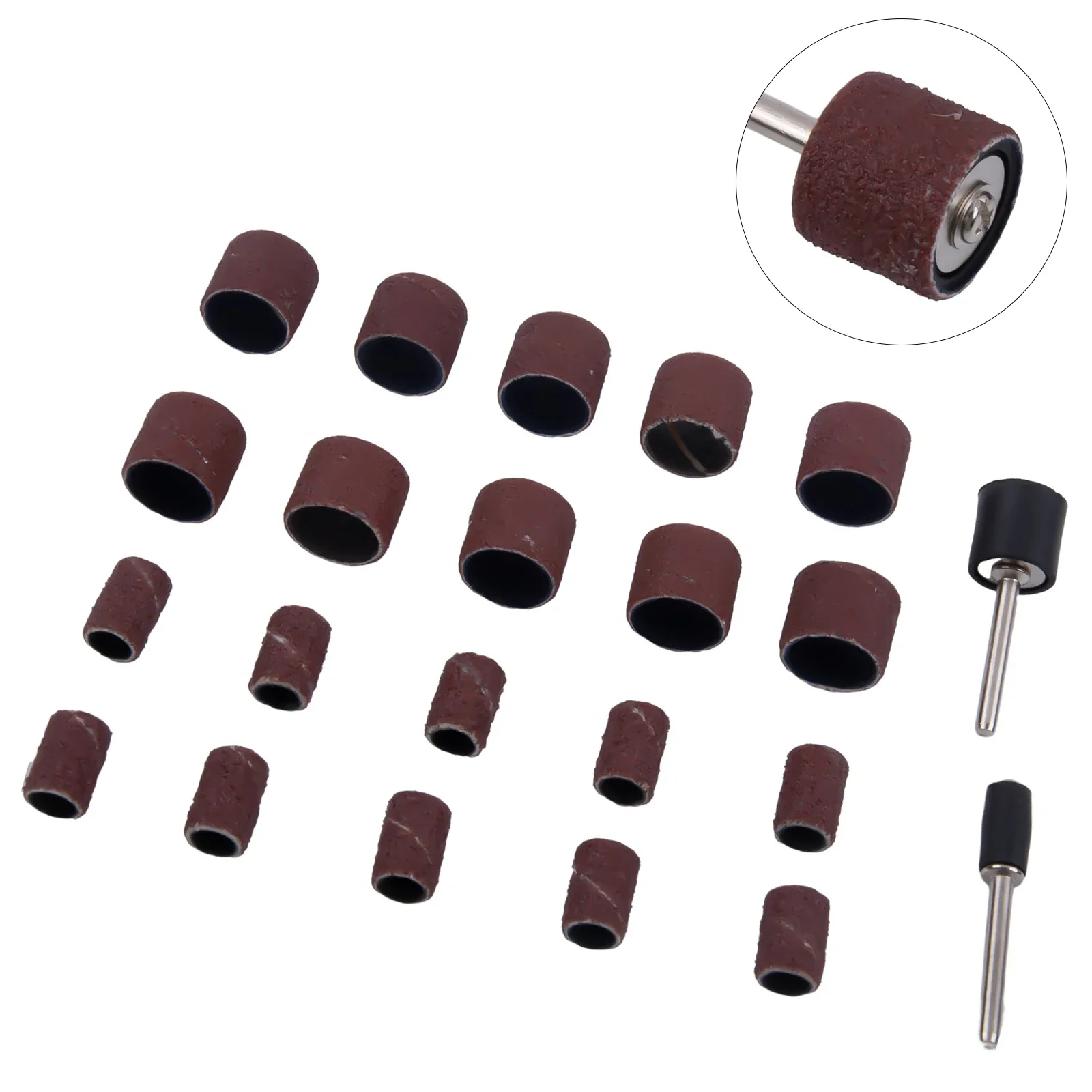 Набор для шлифовки набор из 22 сменных насадок с кольцом
