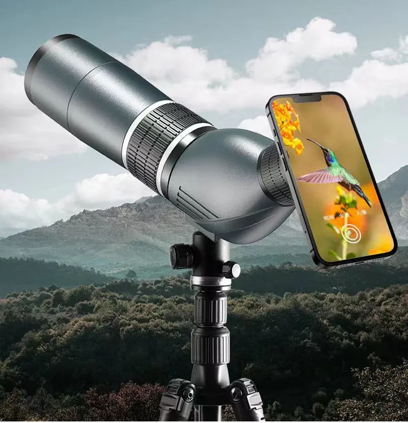 

20-60x60 Zoom Professional Telescope Monocular Long Range Night Vision For Hunting Camping Bird Watching Powerful Telescope