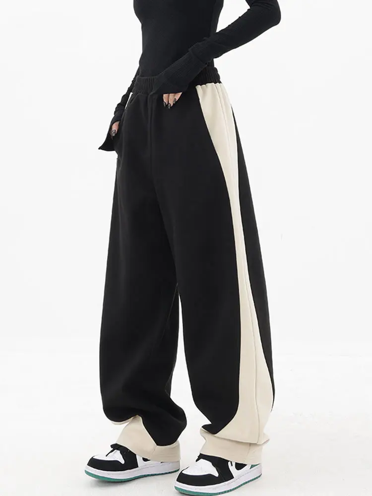 

Y2K Women Streetwear Casual Korean Harajuku Baggy Parachute Sweat Pants for Men Sweatpants Wide Leg Joggers Trousers Clothes