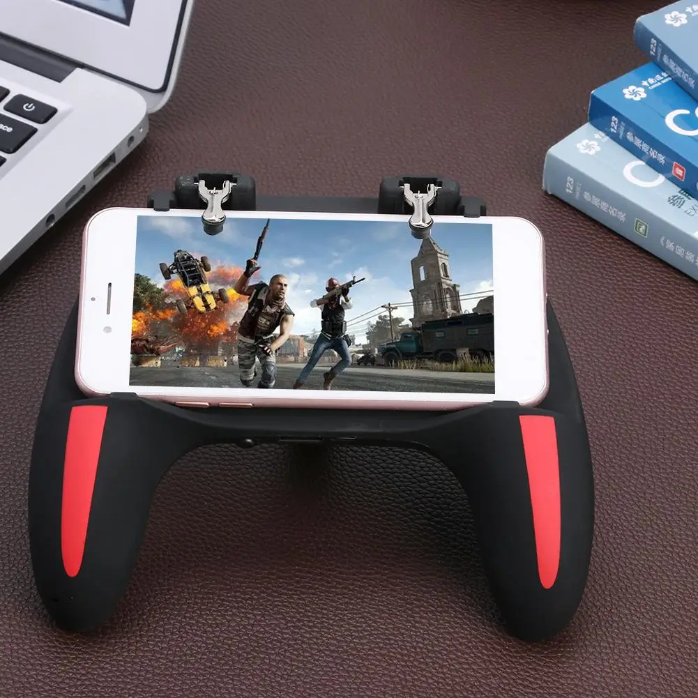 

Hot Sale Telescopic Gamepad Classic Delicate H10 Phone Gamepad Holder with Dual Cooling Fan Game Controller Joystick for PUBG