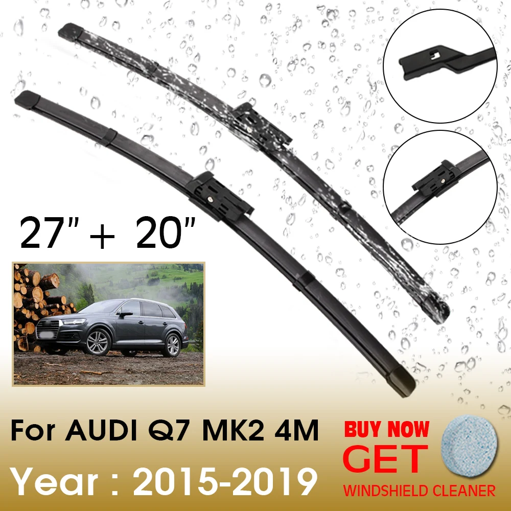 

Щетки стеклоочистителя для Audi Q7 MK2, 4 м, 27 + 20 дюймов, 2015-2019