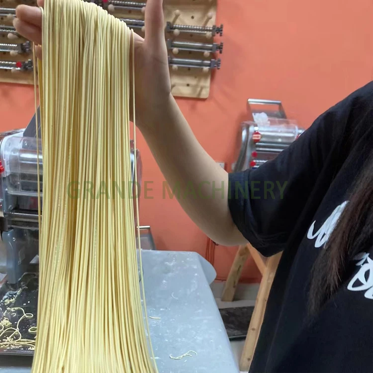Новейшая стабильная рабочая настольная машина для производства лапши