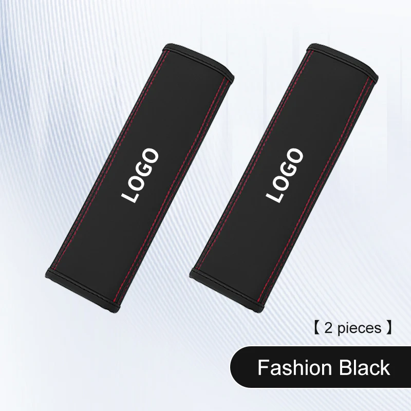 

Кожаный чехол для автомобильного ремня безопасности для Dodge Ram 1500 Journey Challenger Charger Caliber SRT GT, защитные накладки на плечи ремня безопасности