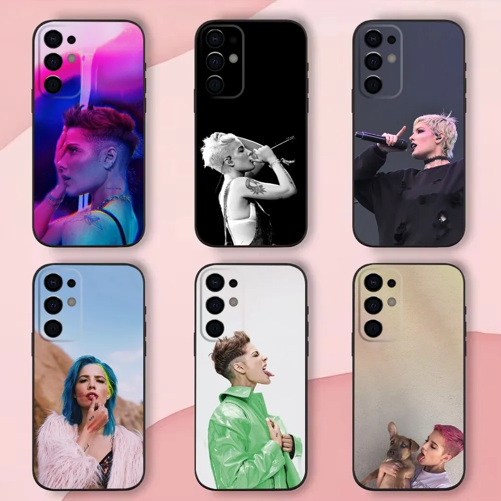Чехол для телефона Singer H-Halsey Samsung S24 S21 S22 S23 S30 Ultra S20 Plus Fe Lite Note 10 9 цвет черный