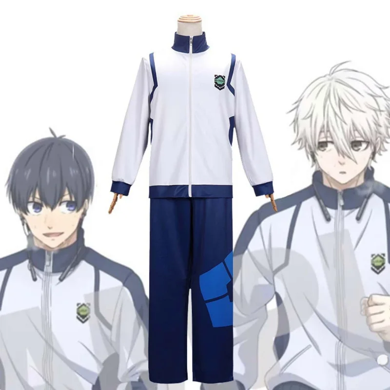 Blue Lock Reo Nagi Bachira Isagi Chigiri костюмы для косплея аниме спортивная одежда спортивный