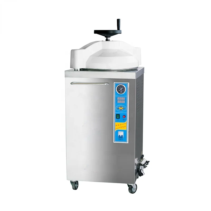 

100L vertical autoclave stainless steel with hand wheel sterilizer