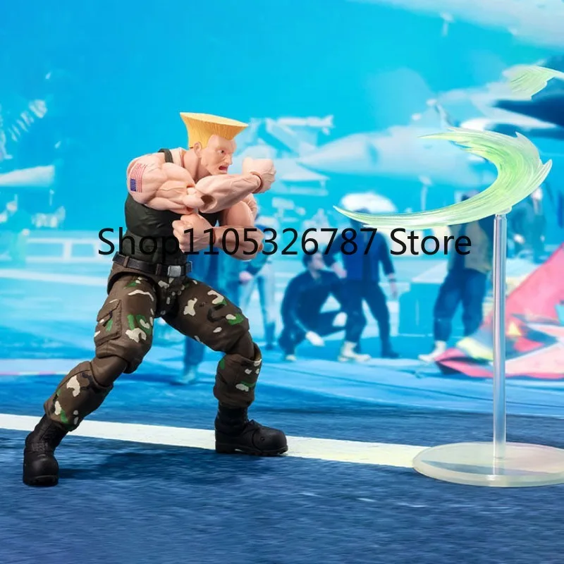 Оригинальная коллекционная подвижная фигурка Bandai SHF Street Fighter 6 Guile (art.: 3920dc62dfe83) - 3920dc62dfe83