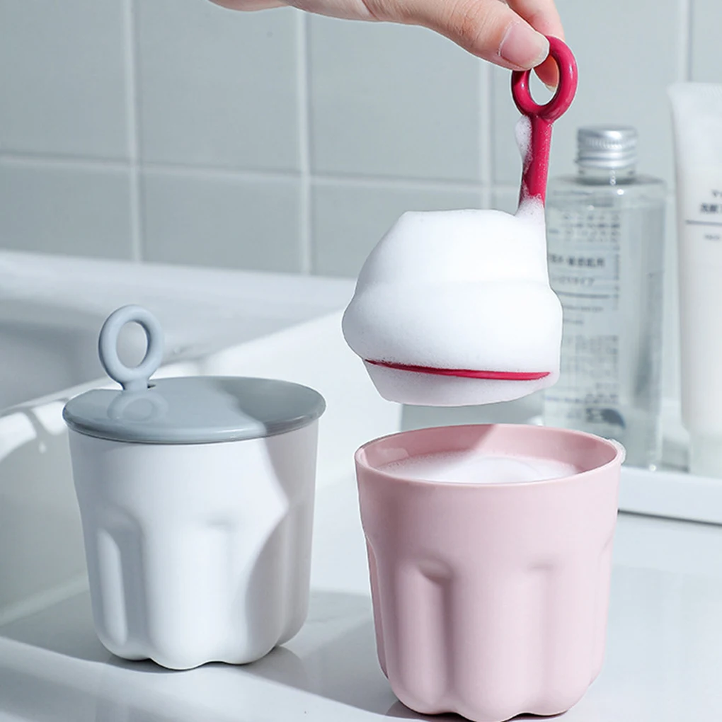 

Portable Foam Maker Cup Bubble Foamer Maker Facial Cleanser Foam Cup Body Wash Bubble Maker Bubbler for Face Clean Tools