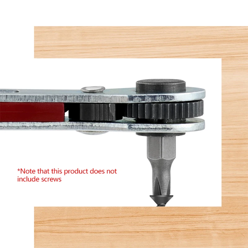 1 шт. двунаправленный ключ отвертки с храповым механизмом универсальный