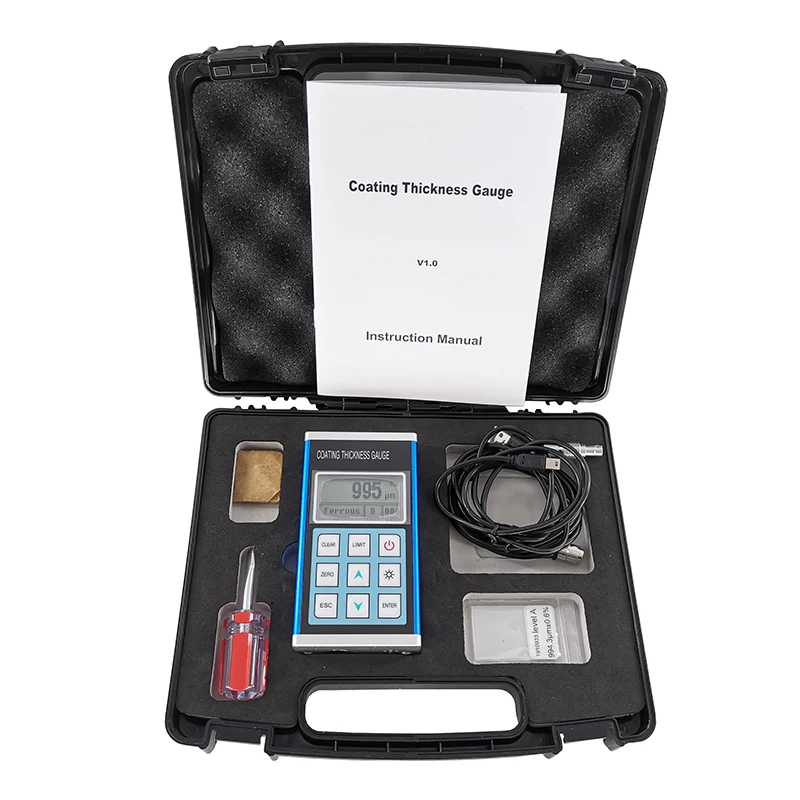 

Тестер толщины покрытия FE с щупом NFE диапазон от 0 до 1250um