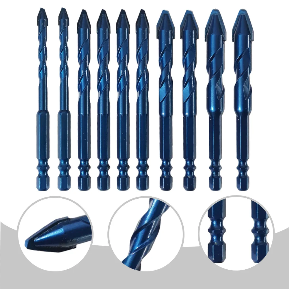10 шт. набор эксцентриковых сверл с футляром для сверления U-образной стружки