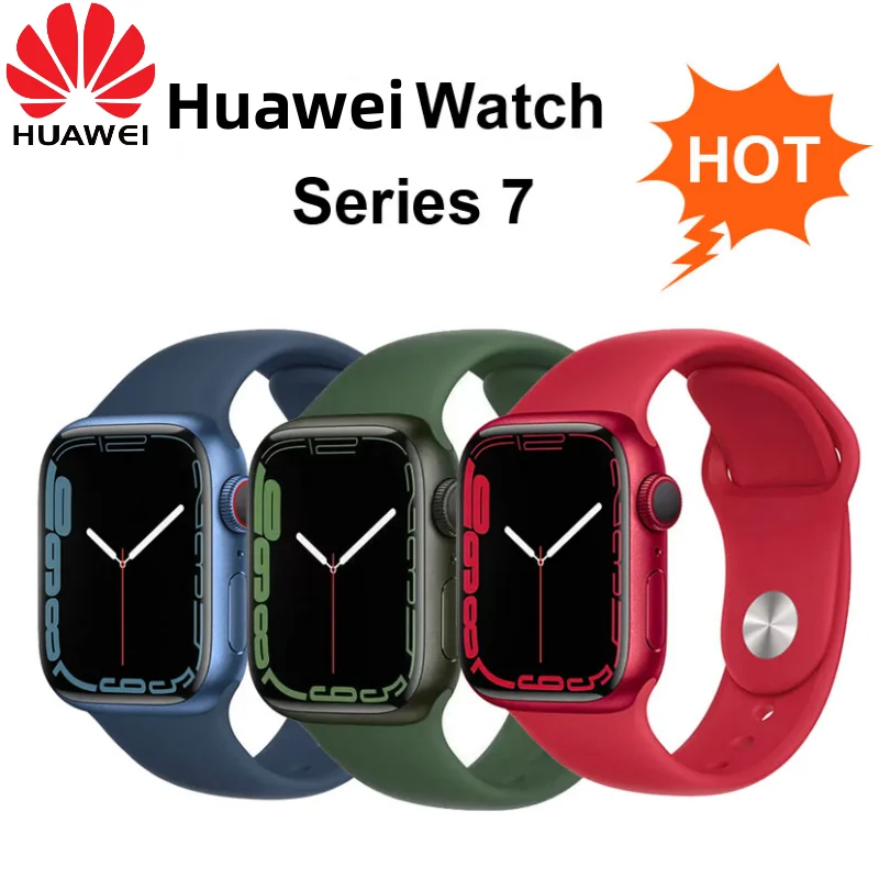 

Original Huawei Watch Series 7 Sport Fitness Smartwatch Digital Smart Watch For Men Women Heart Rate And Blood Pressure Monitor