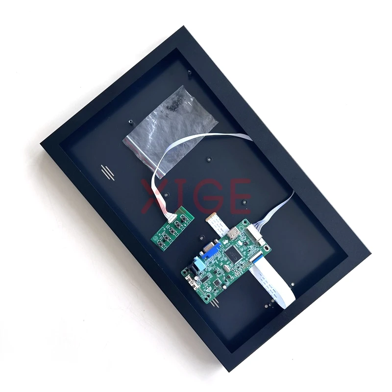 

Fit B156HTN03 30-Pin EDP 1920*1080 15.6" HDMI-Compatible Portable Display Controller Driver Board&Metal Shell VGA DIY Modify Kit